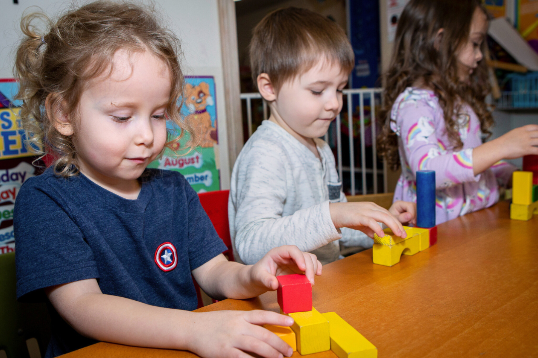 Both kids and adults have the chance to learn through play.